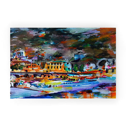 Ginette Fine Art Italy Travel Monterosso Welcome Mat