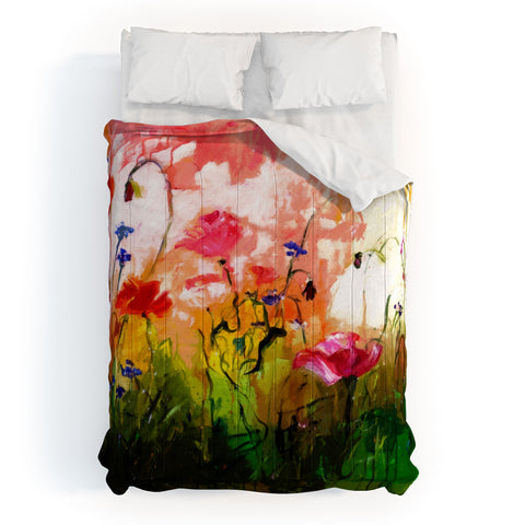 Ginette Fine Art Jardin Rose Comforter