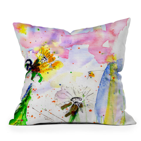 Ginette Fine Art Long Live The Weeds Outdoor Throw Pillow