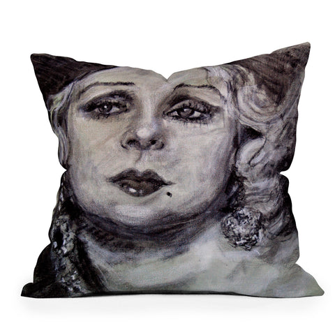 Ginette Fine Art Vintage Glamour Outdoor Throw Pillow