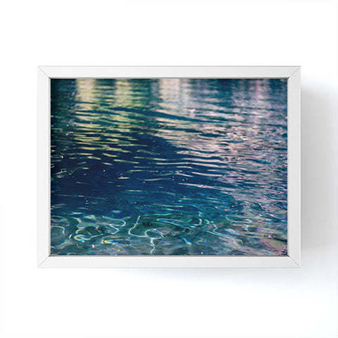 Hannah Kemp Blue Water Framed Mini Art Print