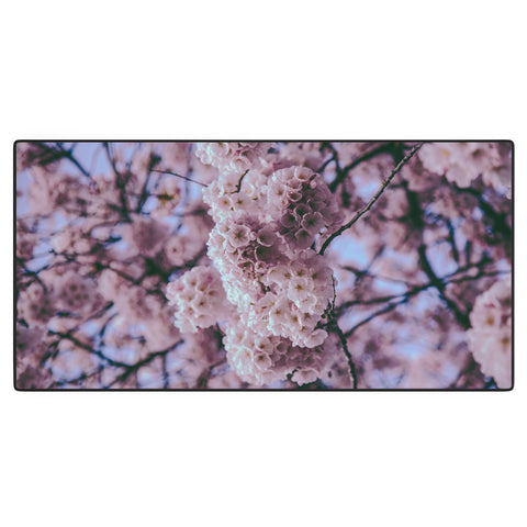 Hannah Kemp Cherry Blossoms Photo Desk Mat
