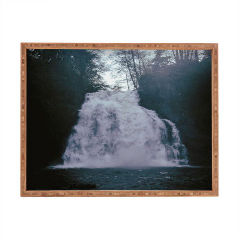 Hannah Kemp Dark Waterfall Rectangular Tray