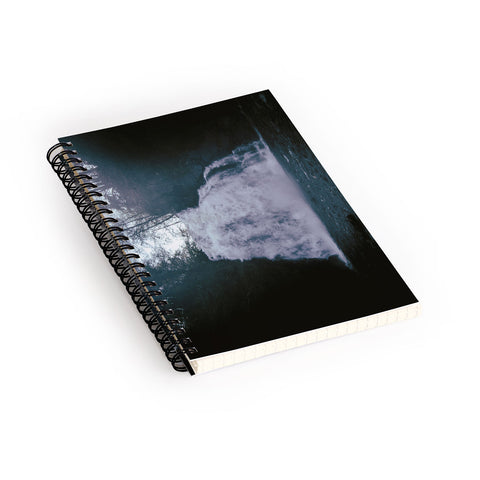 Hannah Kemp Dark Waterfall Spiral Notebook