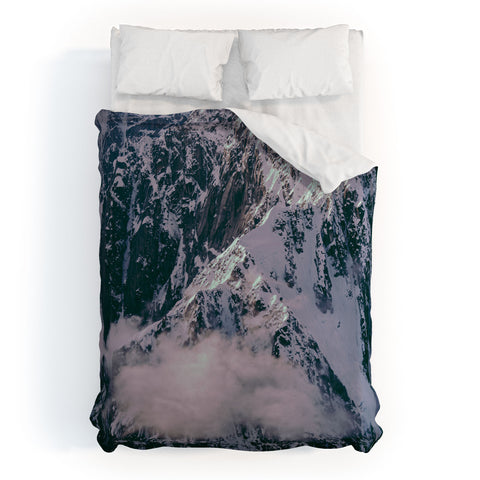 Hannah Kemp Dreamy Mountains Duvet Cover
