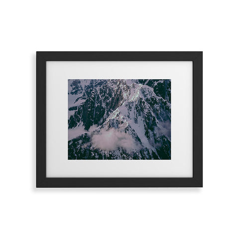Hannah Kemp Dreamy Mountains Framed Art Print