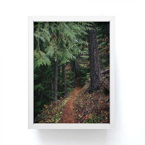 Hannah Kemp Fall Trail Framed Mini Art Print