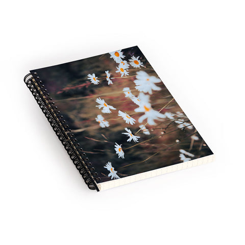 Hannah Kemp Field of Daisies Spiral Notebook