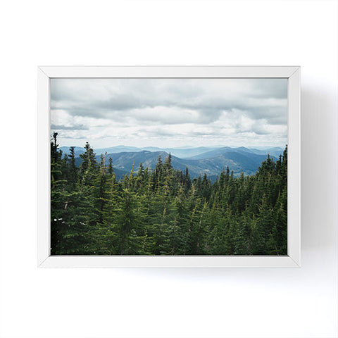 Hannah Kemp Forest Landscape Framed Mini Art Print