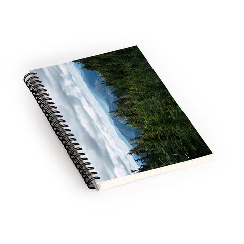 Hannah Kemp Forest Landscape Spiral Notebook