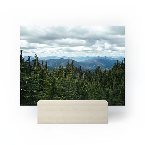 Hannah Kemp Forest Landscape Mini Art Print