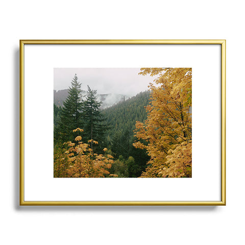 Hannah Kemp Forest Nature Landscape Metal Framed Art Print