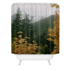 Hannah Kemp Forest Nature Landscape Shower Curtain