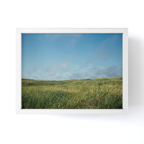 Hannah Kemp Grassy Field Framed Mini Art Print