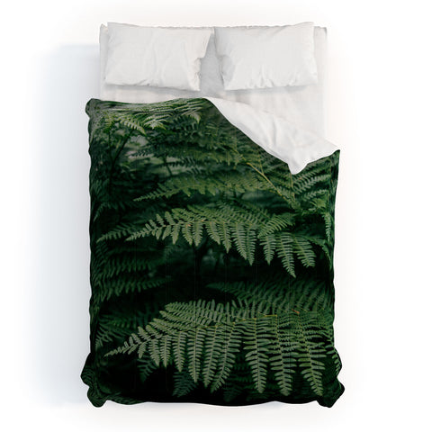 Hannah Kemp Green Ferns Comforter