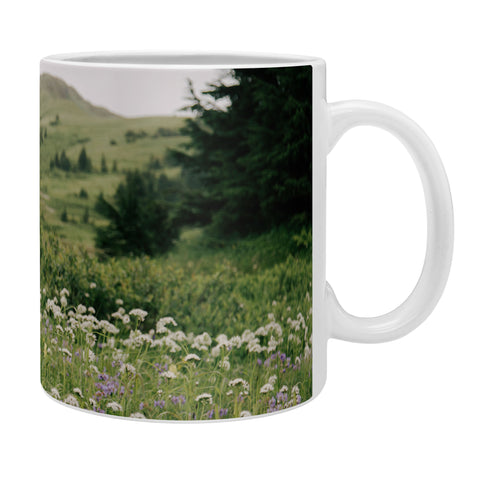 Hannah Kemp Green Wildflower Landscape Coffee Mug