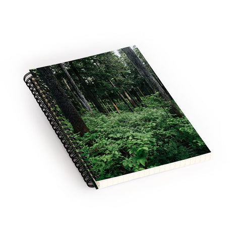 Hannah Kemp Green Woods Spiral Notebook
