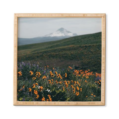 Hannah Kemp Mount Hood Blooms II Framed Wall Art