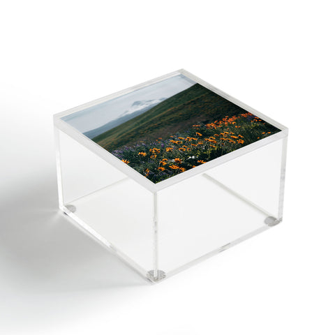 Hannah Kemp Mount Hood Blooms II Acrylic Box