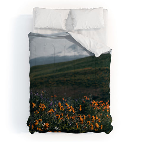 Hannah Kemp Mount Hood Blooms II Comforter