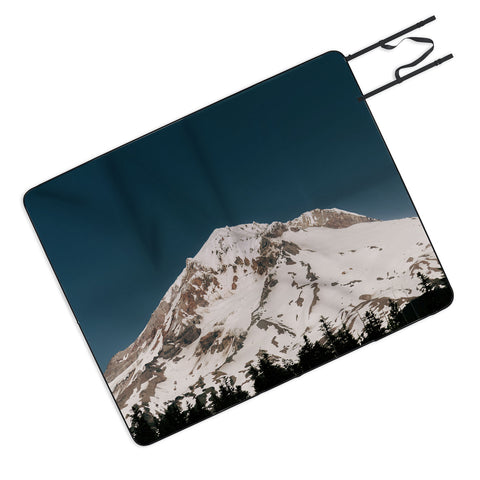 Hannah Kemp Mount Hood Picnic Blanket