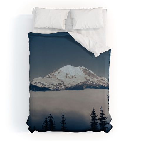 Hannah Kemp Mount Rainier Duvet Cover