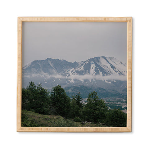 Hannah Kemp Mount Saint Helens Framed Wall Art