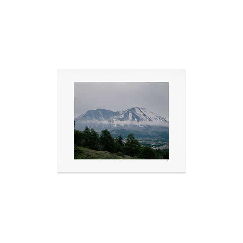 Hannah Kemp Mount Saint Helens Art Print
