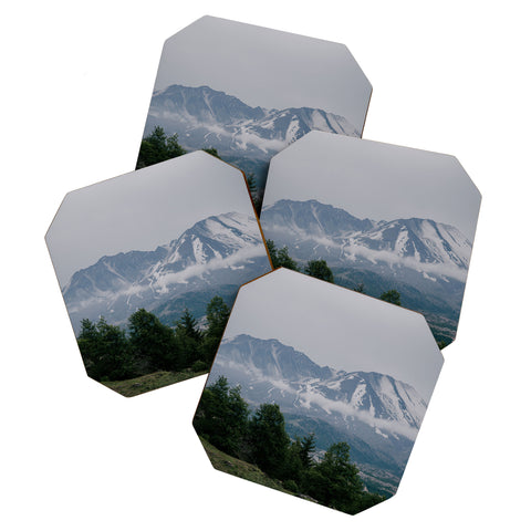 Hannah Kemp Mount Saint Helens Coaster Set