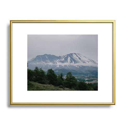Hannah Kemp Mount Saint Helens Metal Framed Art Print