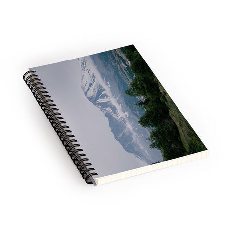 Hannah Kemp Mount Saint Helens Spiral Notebook