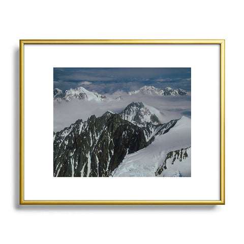 Hannah Kemp Mountain Landscape Metal Framed Art Print