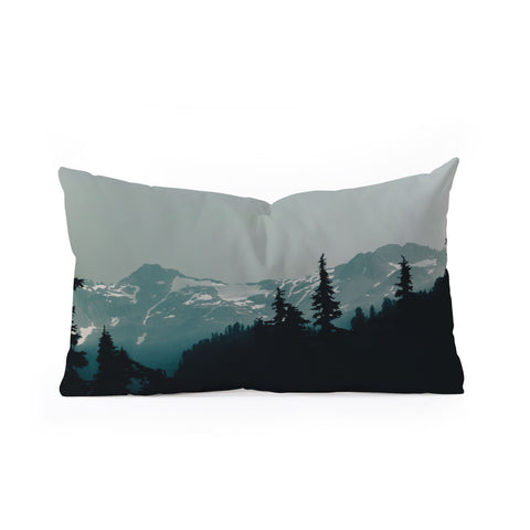 Hannah Kemp North Cascades Oblong Throw Pillow