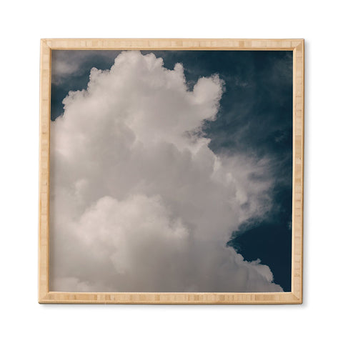 Hannah Kemp Puffy Clouds Framed Wall Art