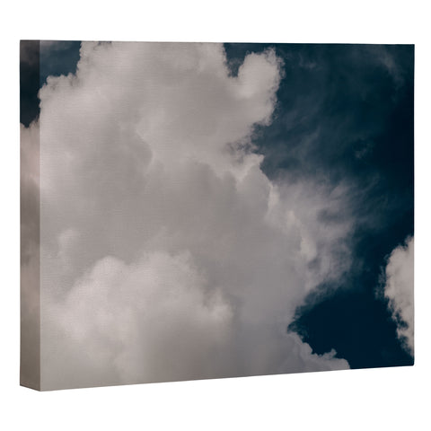 Hannah Kemp Puffy Clouds Art Canvas