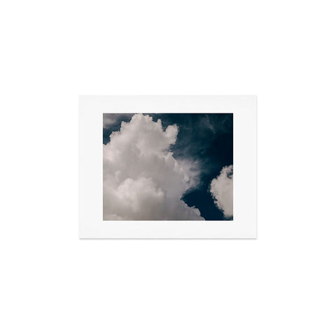 Hannah Kemp Puffy Clouds Art Print