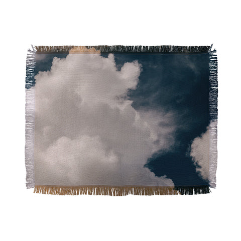 Hannah Kemp Puffy Clouds Throw Blanket