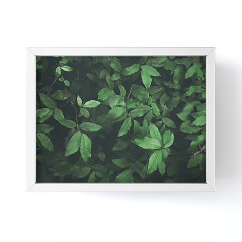 Hannah Kemp Some Greenery Framed Mini Art Print