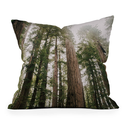 Hannah Kemp Tall Trees Outdoor Throw Pillow