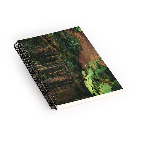 Hannah Kemp Woodland Landscape Spiral Notebook