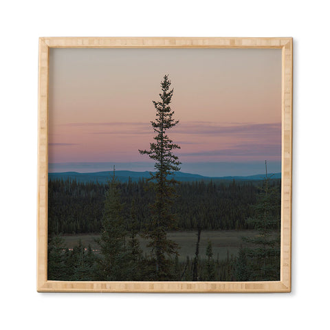 Hannah Kemp Yukon Evening Framed Wall Art