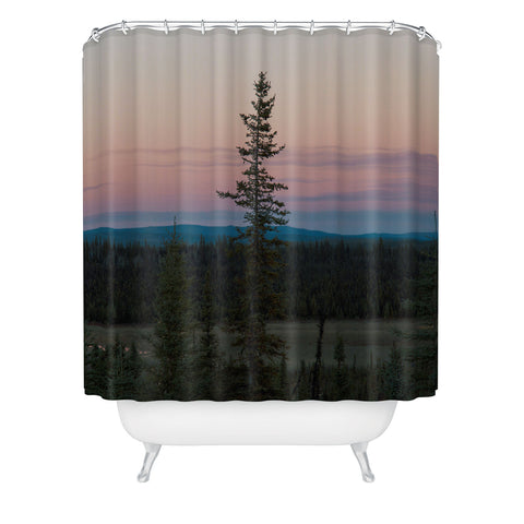 Hannah Kemp Yukon Evening Shower Curtain