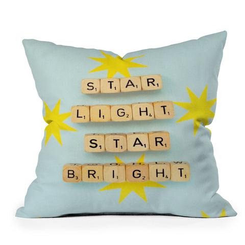 Happee Monkee Star Light Star Bright Outdoor Throw Pillow
