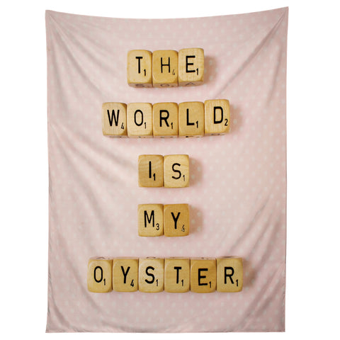 Happee Monkee The World Is My Oyster Tapestry