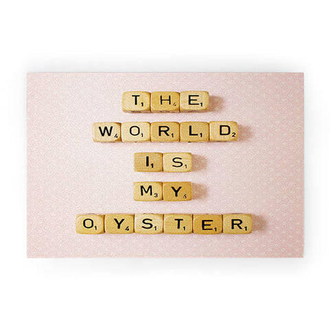 Happee Monkee The World Is My Oyster Welcome Mat