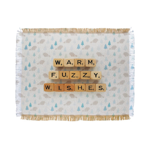 Happee Monkee Warm Fuzzy Wishes Throw Blanket