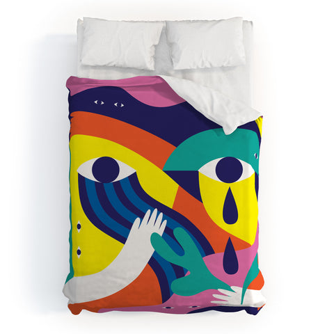 Happyminders Eyes that Cry 1 Duvet Cover