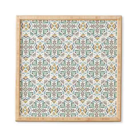 Heather Dutton Andalusia Ivory Mist Framed Wall Art