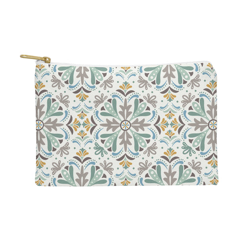 Heather Dutton Andalusia Ivory Mist Pouch