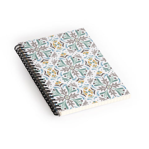 Heather Dutton Andalusia Ivory Mist Spiral Notebook